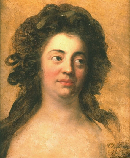 Portrait von Dorothea Friederike Schlegel, ca. aus dem Jahr 1790
