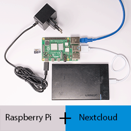 Hardware Raspberry Pi, USB-Festplatte