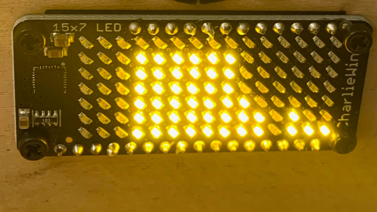 LED-Matrix - Anzeige des Trends