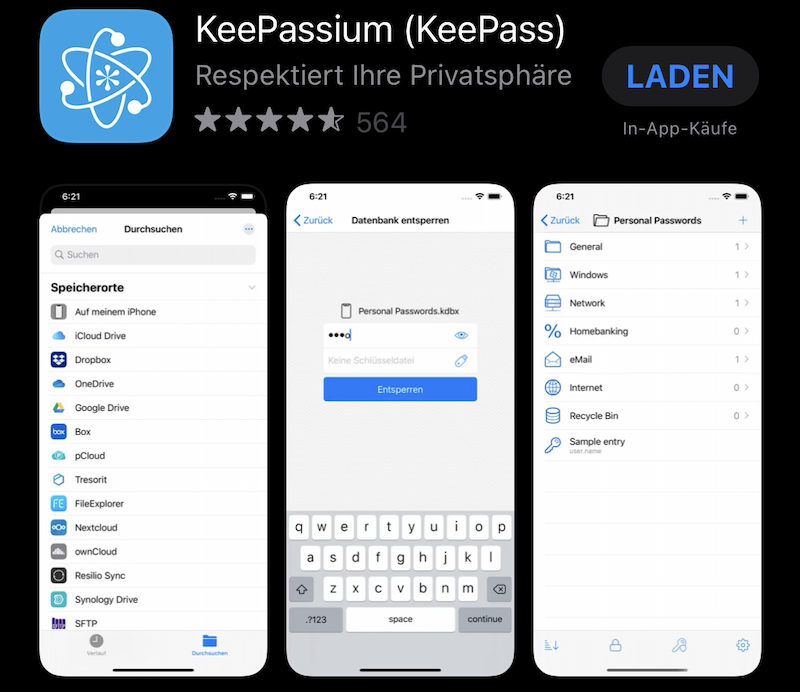 App KeePassium