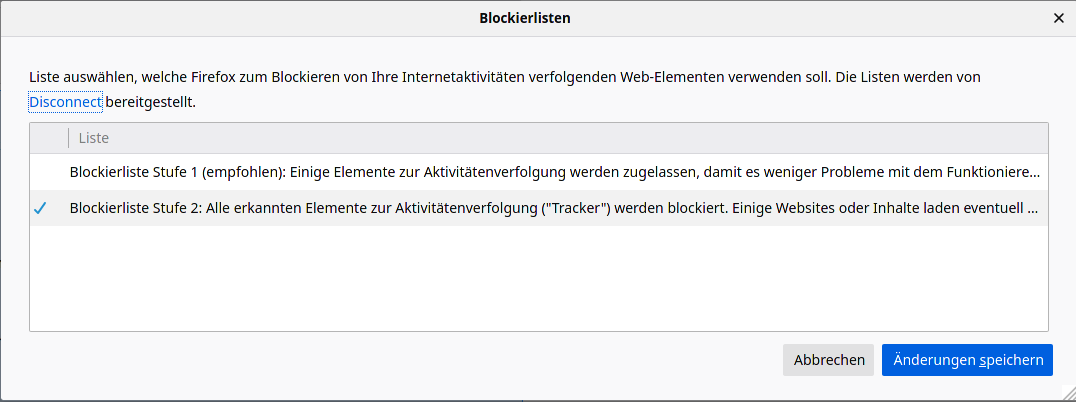 Blockliste
