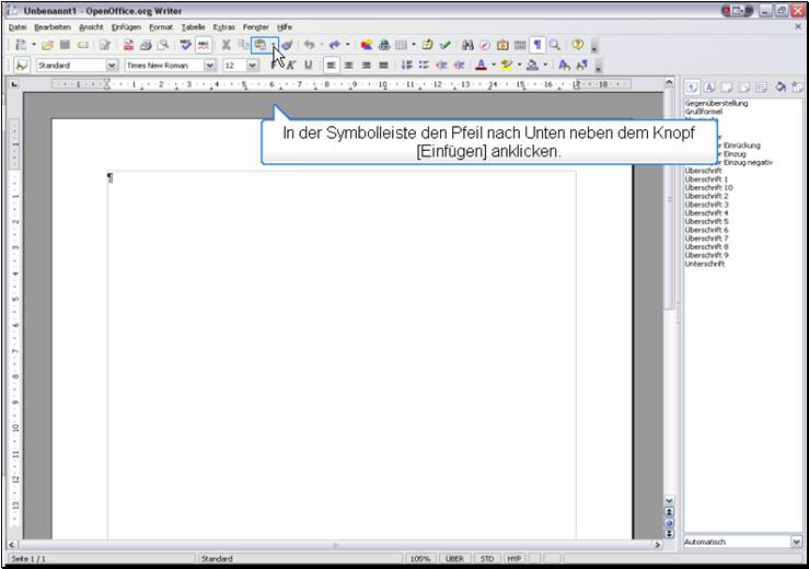 libre office clipart einfügen - photo #14