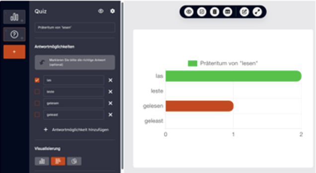 Beispiel eines Quizzes