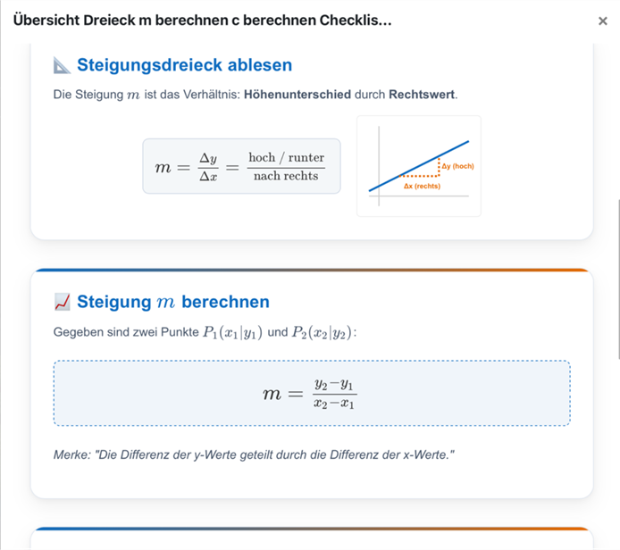 Mathekurs zur Prüfungsovorbereitung (RS, Klasse 10) mit Lernlandkarten, Fragetyp Stack & Block Stash: