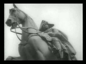 Friedrich der Große auf Pferd