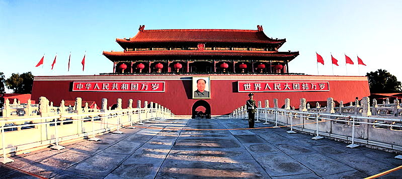 Tiananmen beijing Panorama