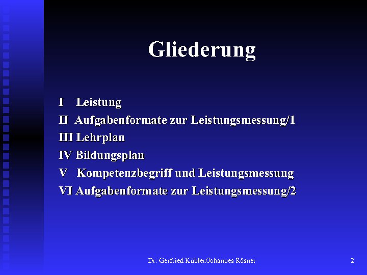 Leistungsmessung Am Beispiel Gemeinde