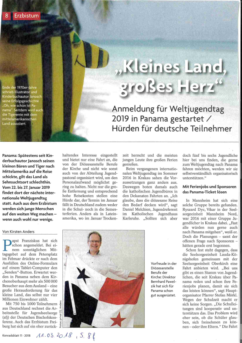 Artikel im Konradsblatt