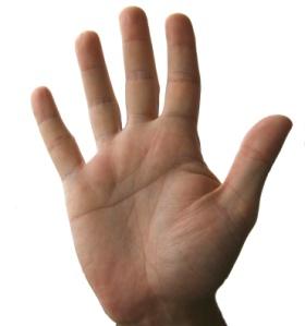 Vierfingerfurche