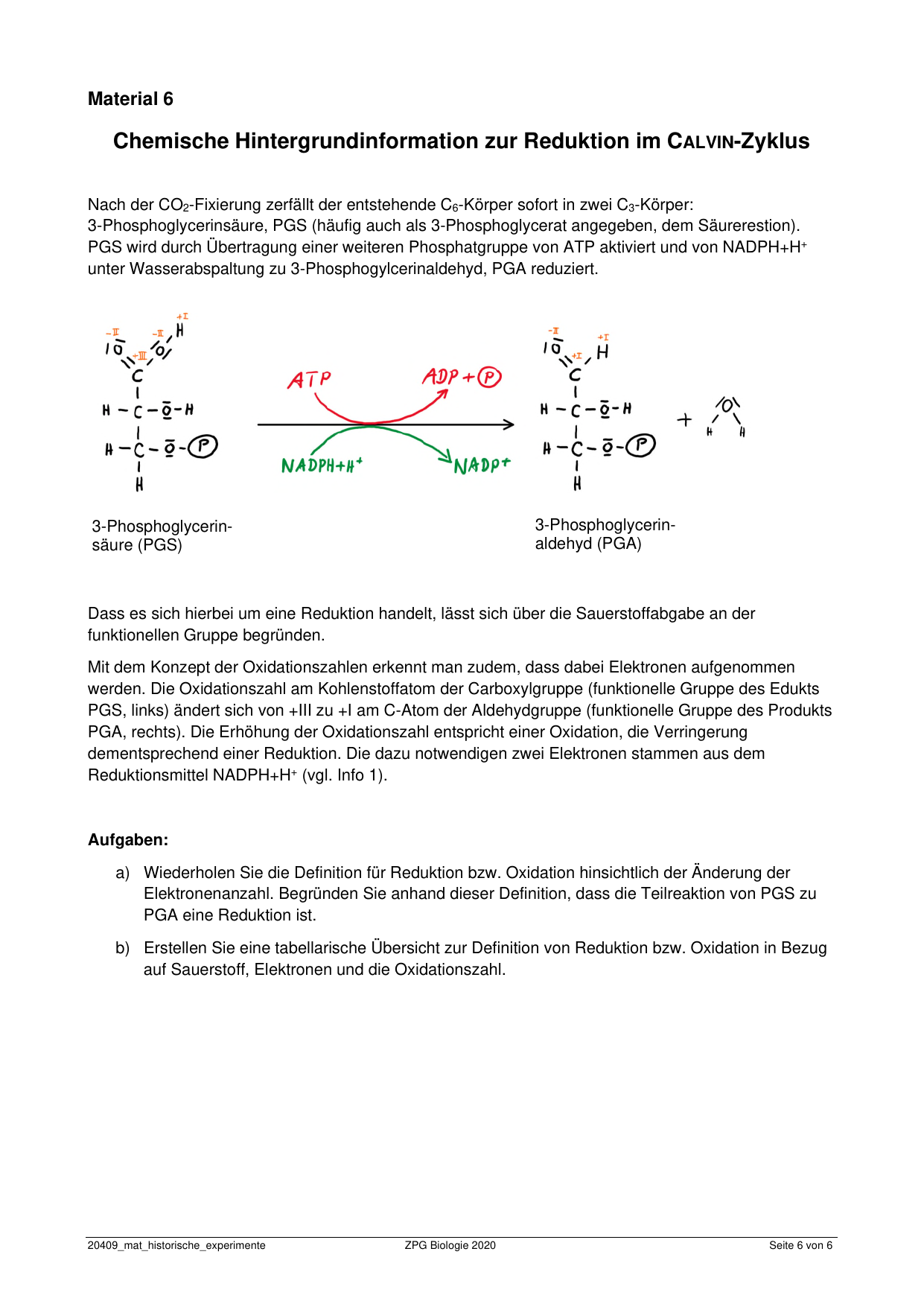 Material: Historische Experimente, Seite 6
