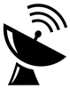 Satellitenschüssel-Icon