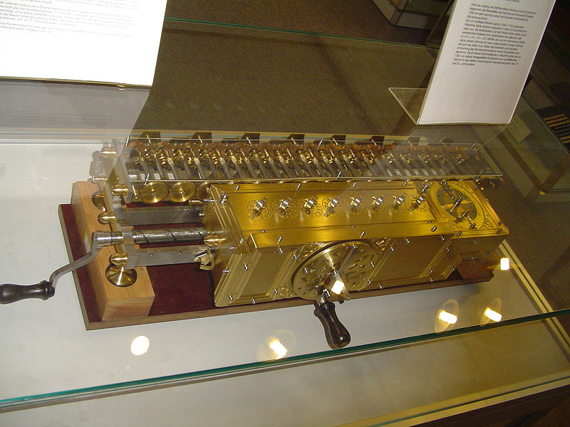 Leibniz Rechenmaschine (Nachbau)