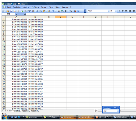 Excel-Tabelle