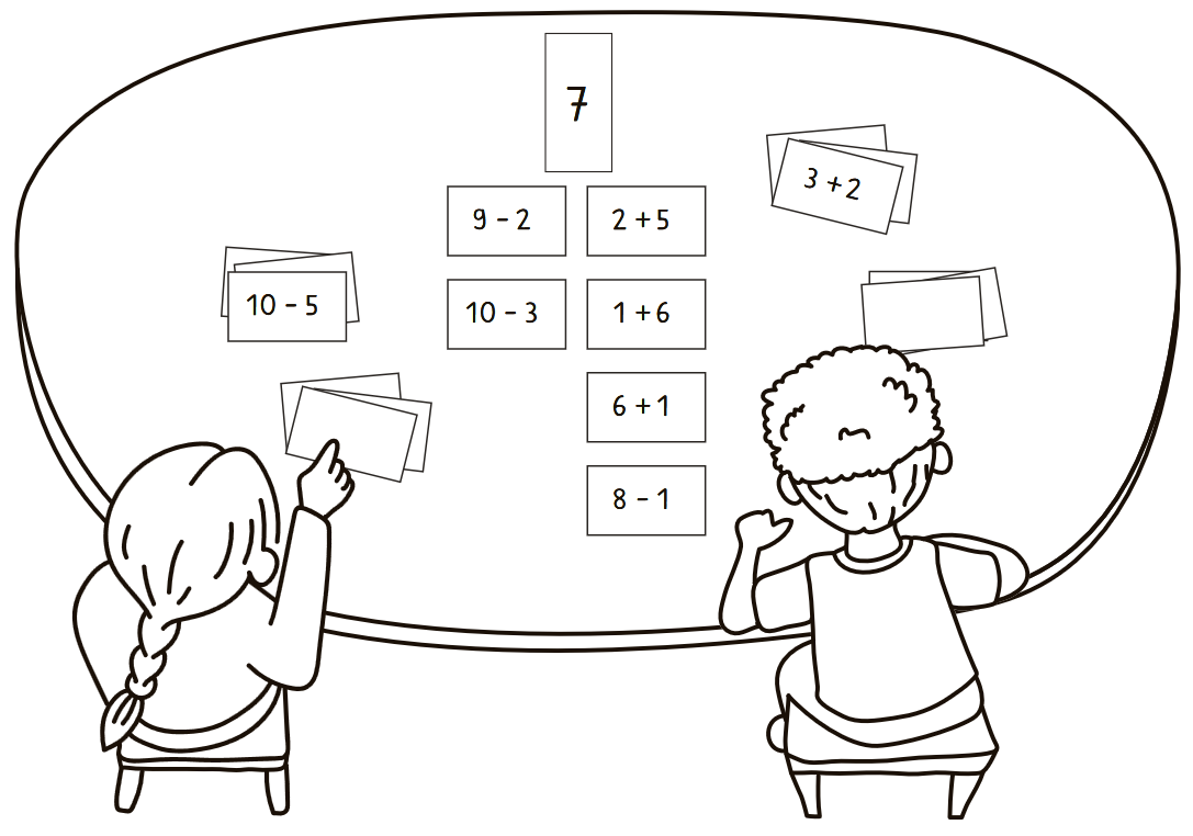 Lernende am Schultisch