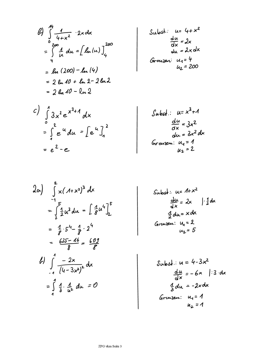 Lösung: Handschriftlich, Seite 3