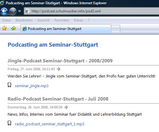 Podcast Seminar Stuttgart