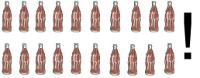 Zwanzig Flaschen Cola