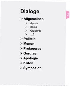 Register Dialoge