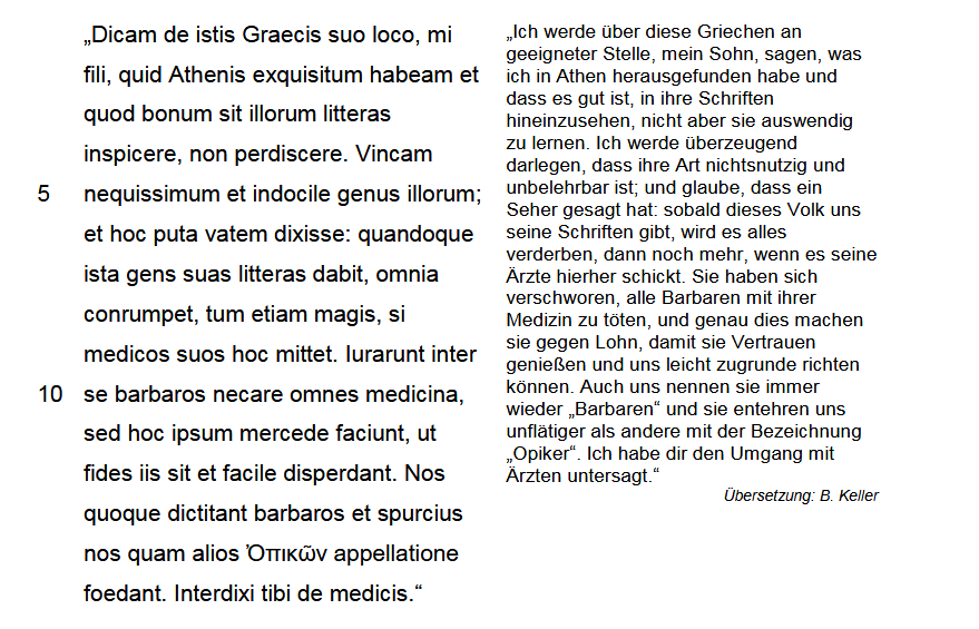 Plinius Secundus Iunior, Medicina Plinii, Proömium